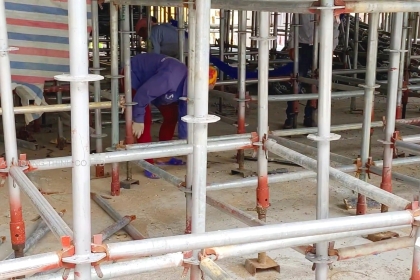 Hình ảnh giàn giáo đĩa Đà Nẵng